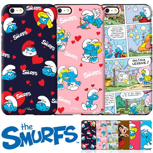 SMURFS BUMPER CASE FOR iPHONE  GALAXY NOTE Series